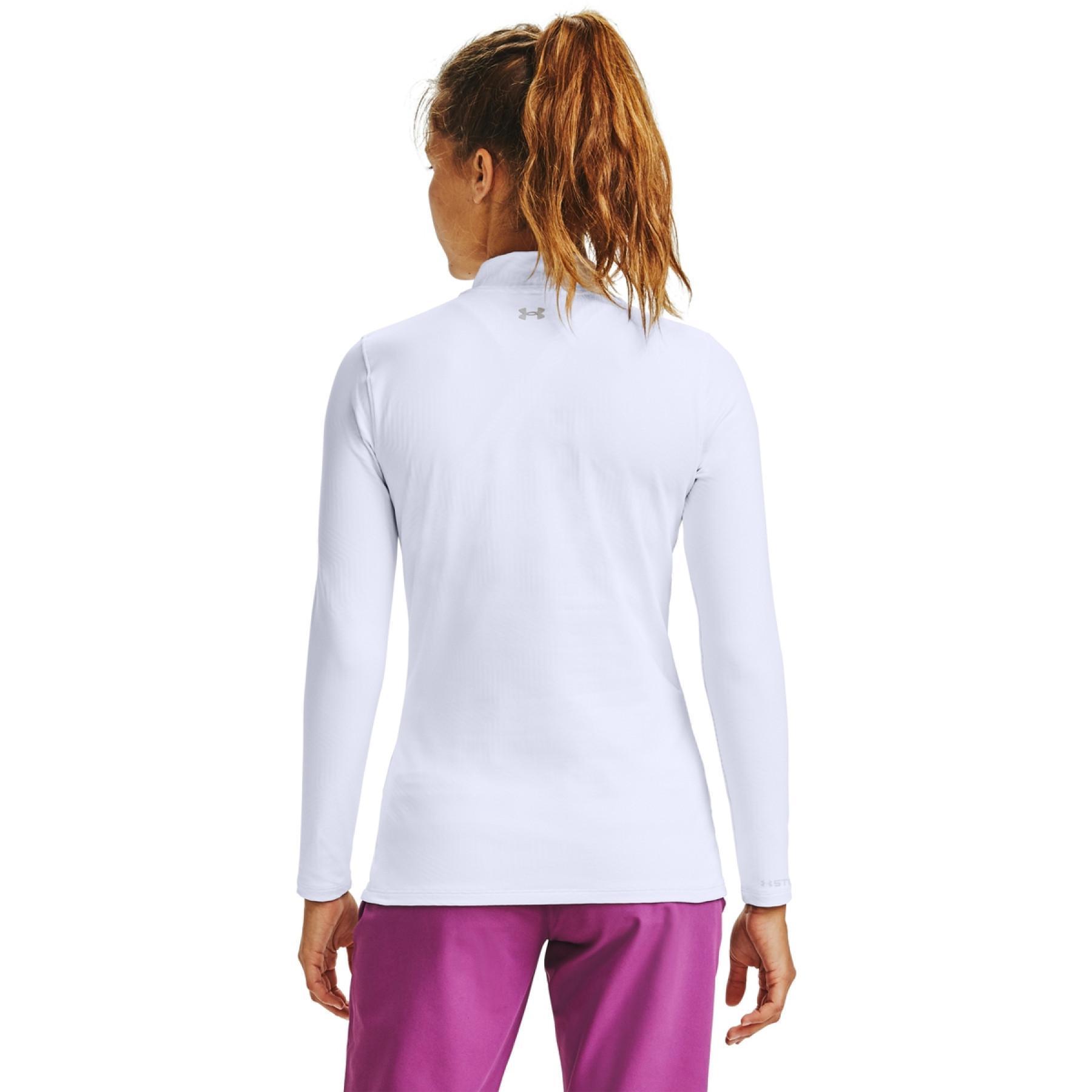 Camisola golfe mulher manga comprida et colarinho alto ColdGear Infrared