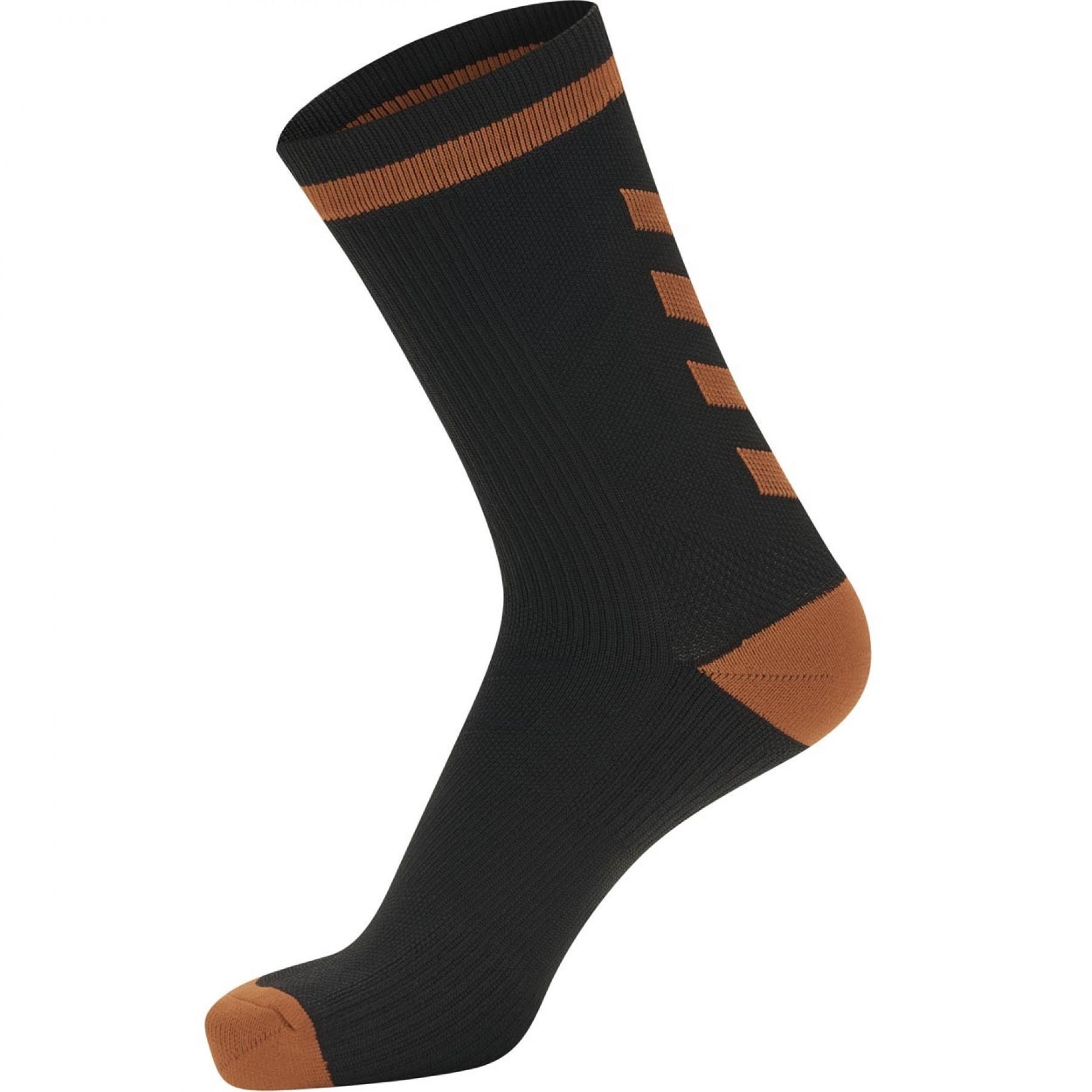 Conjunto de 3 pares de meias escuras Hummel Elite Indoor Low (coloris au choix)
