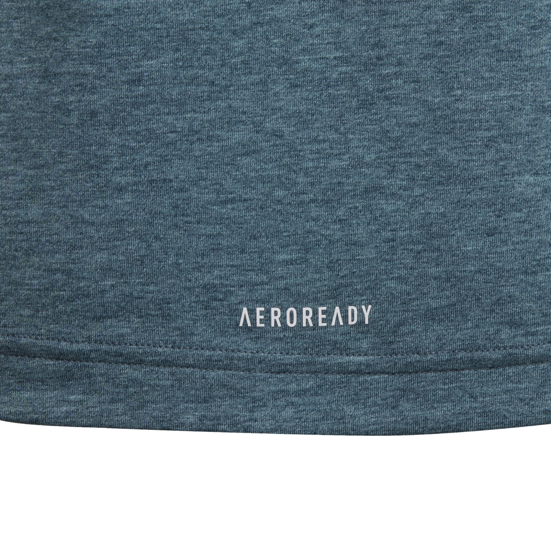 T-shirt de criança adidas Aeroready Badge of Sport