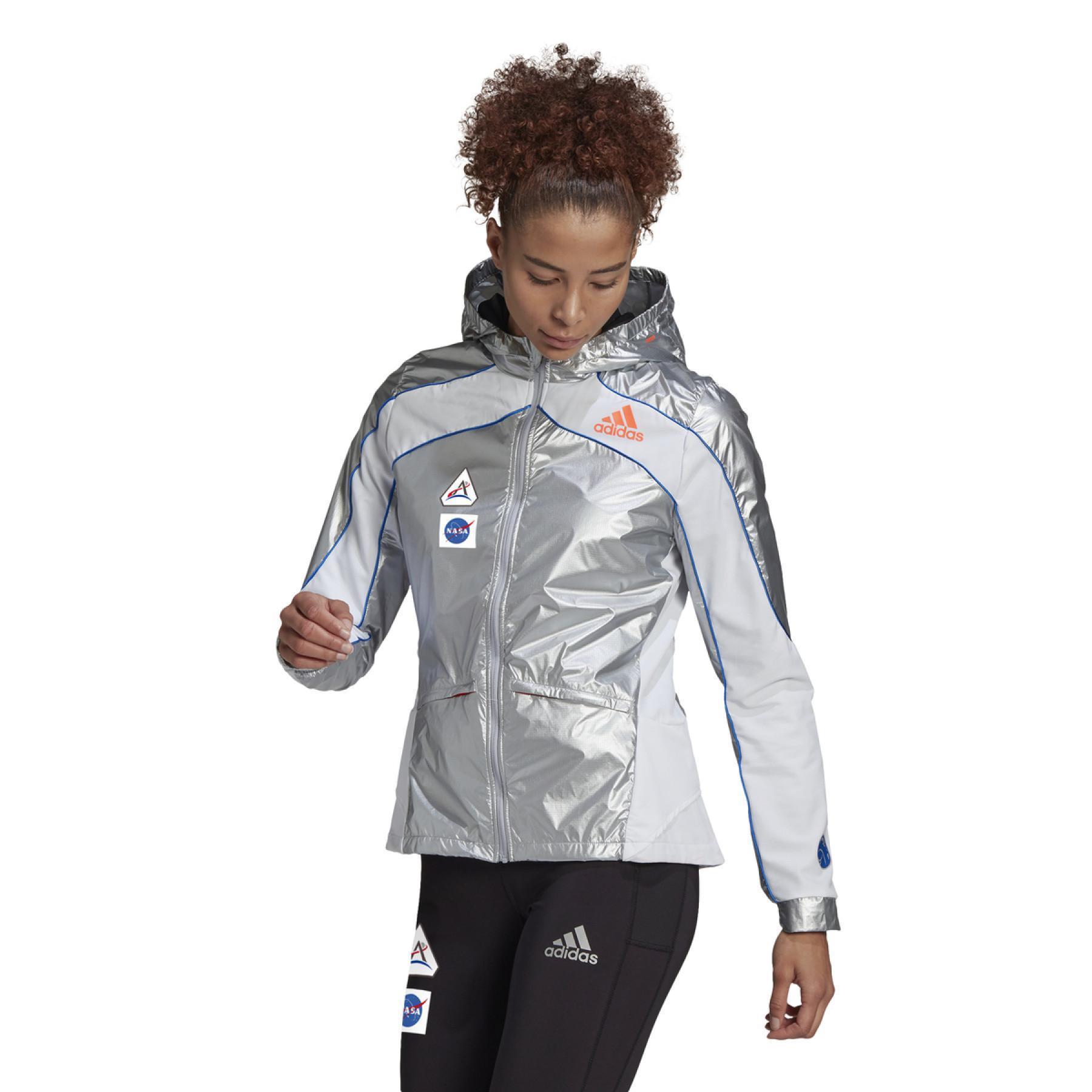 Jaqueta de mulher adidas Marathon Space Race