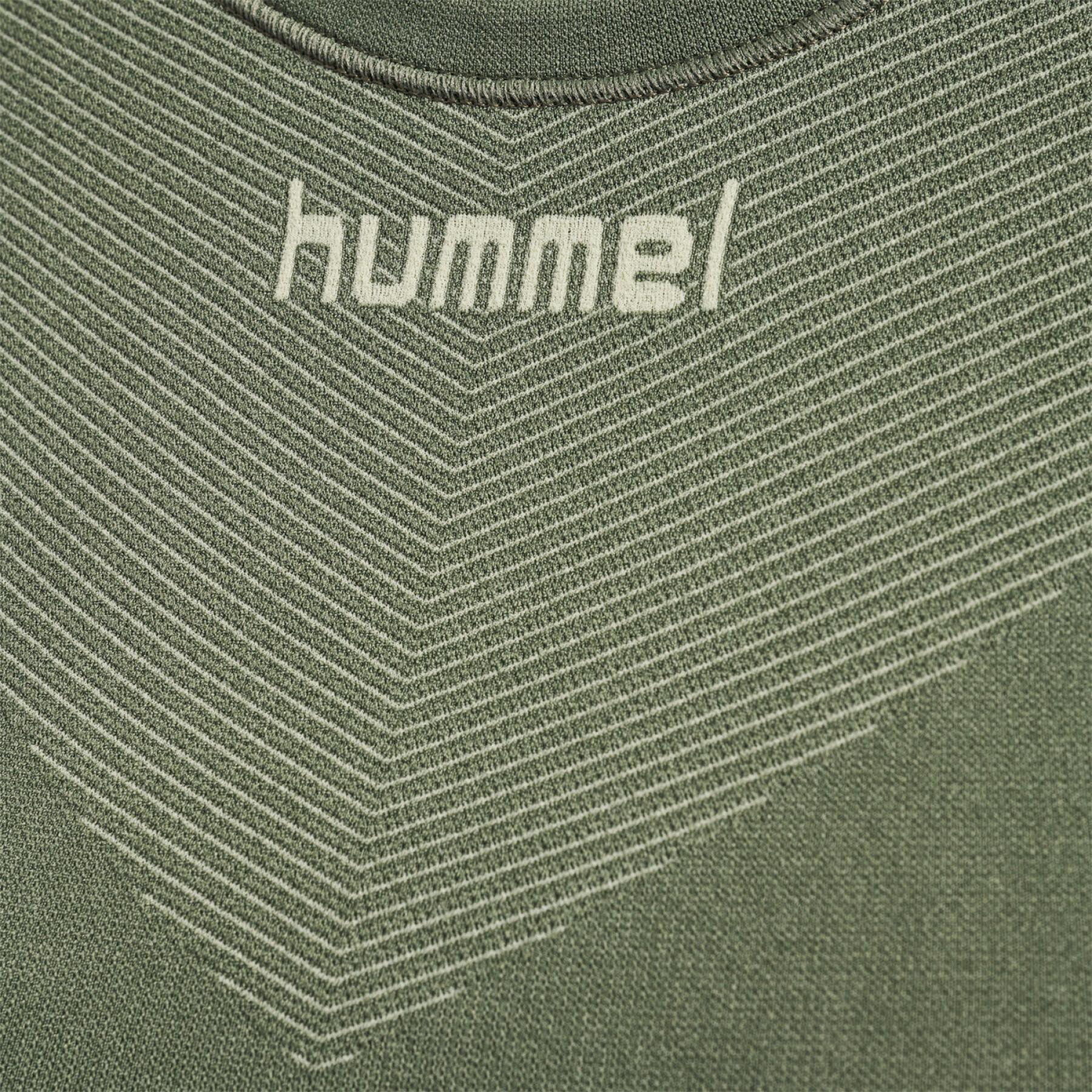 Camisola de manga comprida feminina Hummel First Seamless