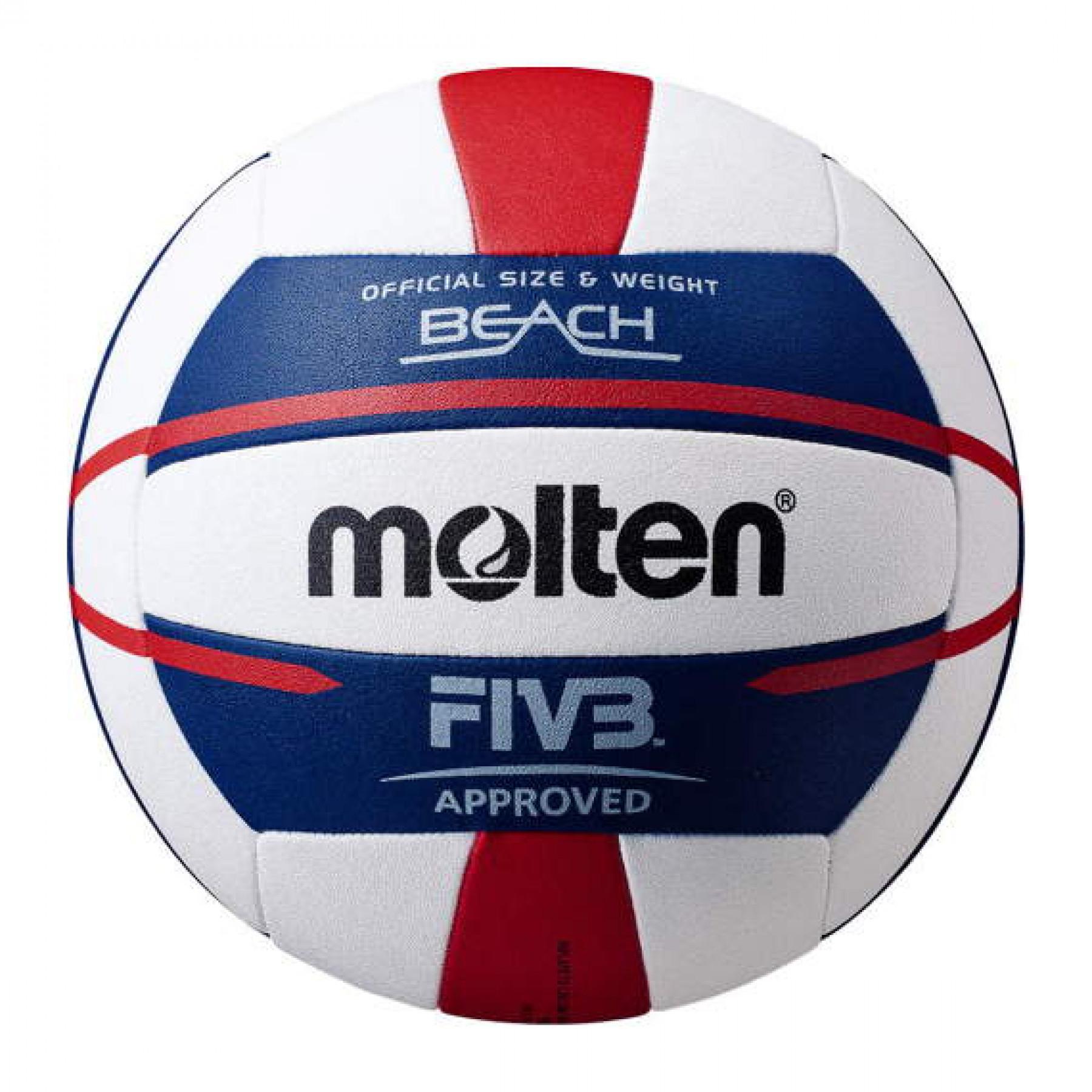 Conjunto de 5 bolas de voleibol de praia para mulheres Molten V5b5000