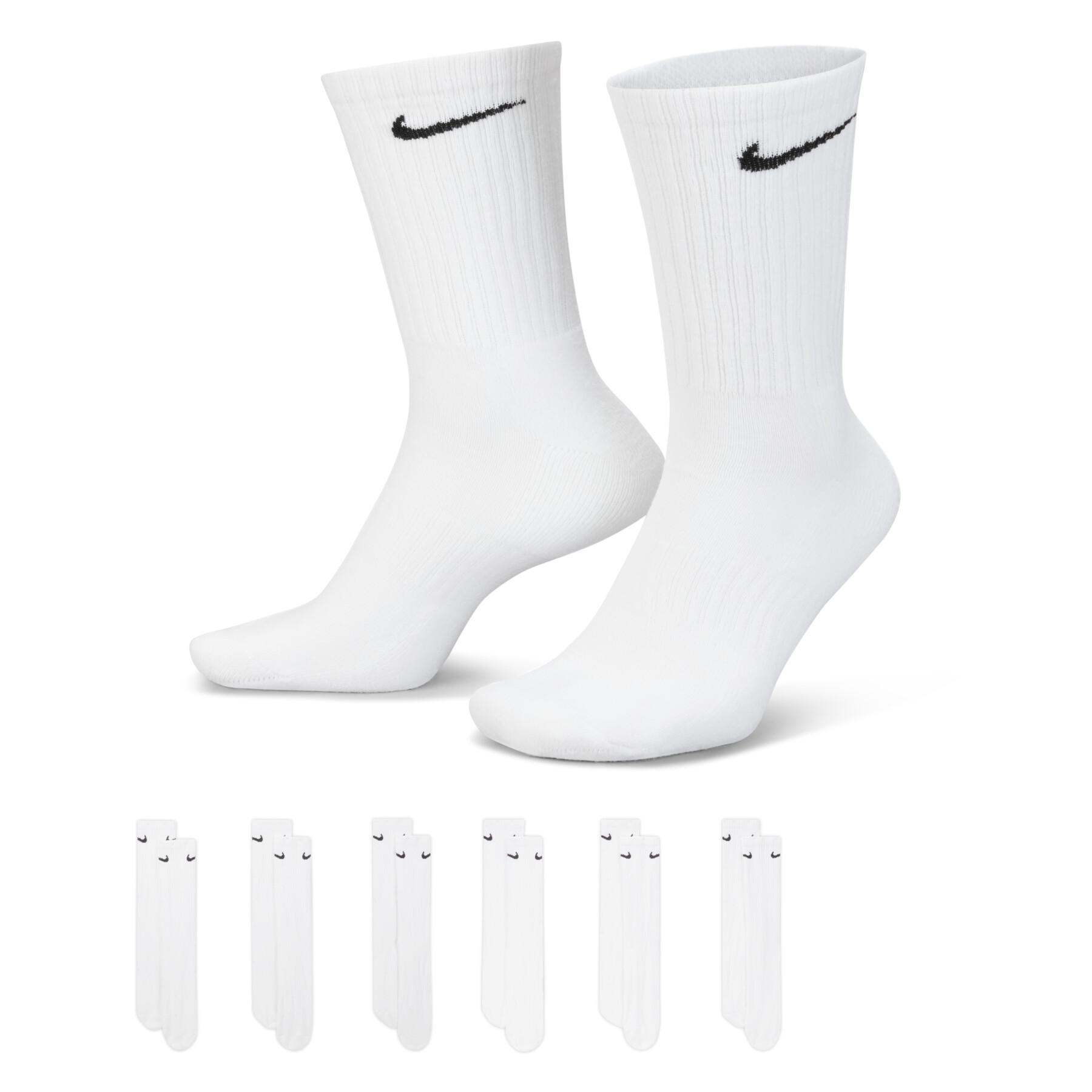 Pacote de 6 pares de meias Nike Everyday Cushioned