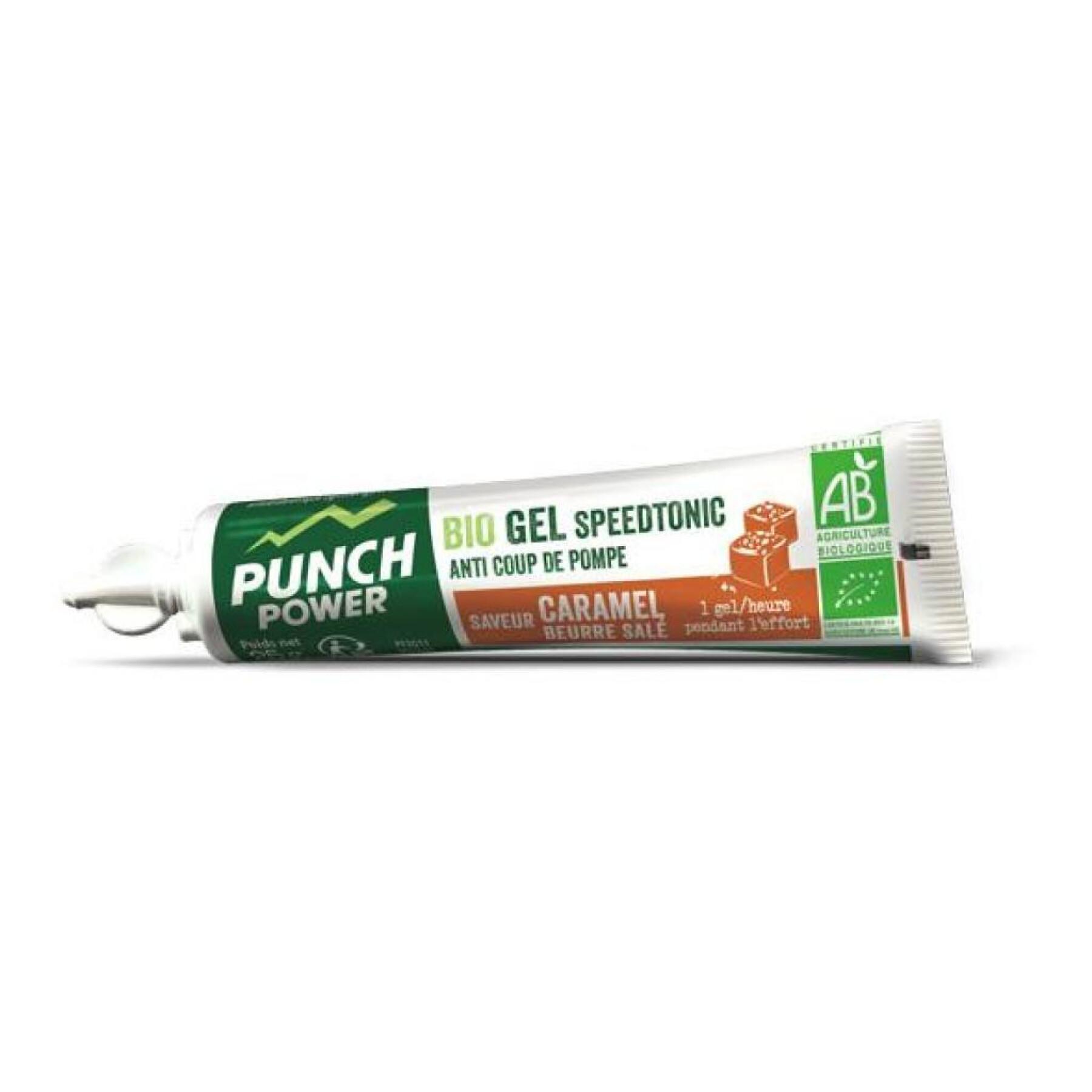 Gel energético Punch Power Speedtonic Caramel beurre salé (x40)
