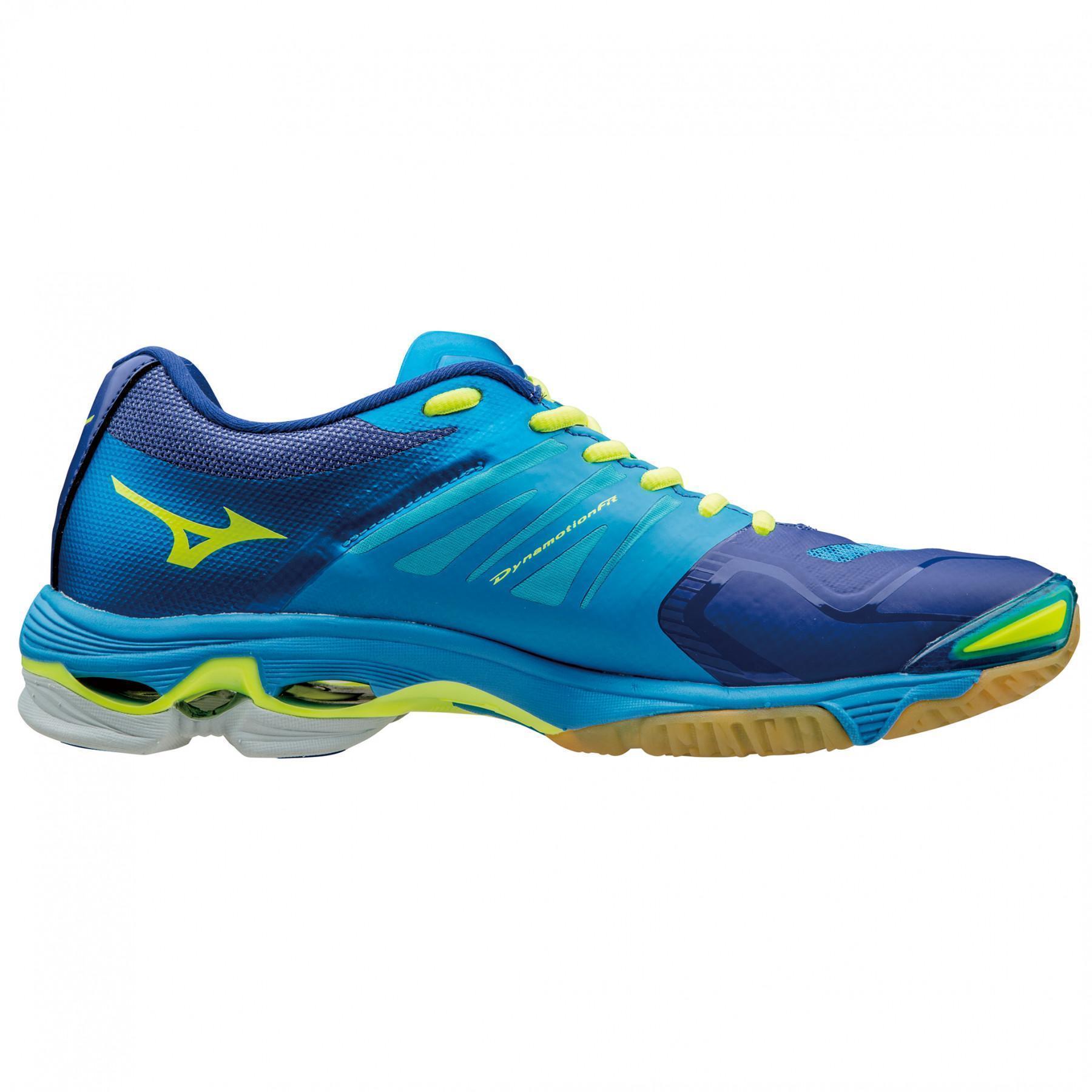 Sapatos Mizuno Wave Lightning Z2 bleu/jaune/bleu clair