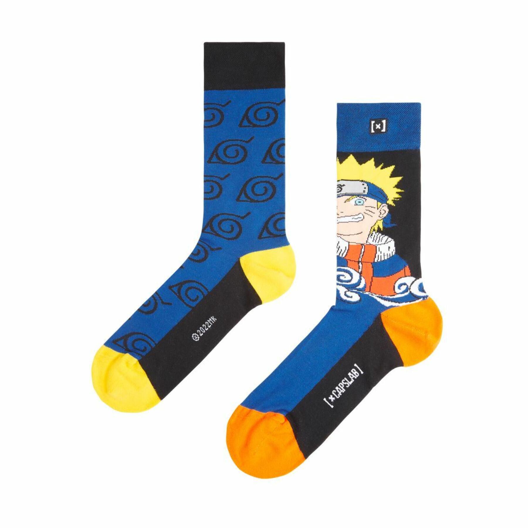 Par de meias Capslab Naruto Naruto
