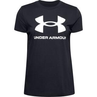 T-shirt feminina Under Armour à manches courtes Sportstyle Graphic