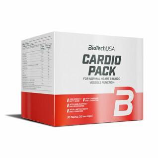 30 pacotes de vitaminas cardio Biotech USA - 30 gélul