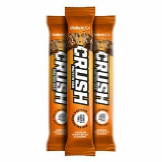 Snack-bar Biotech USA crush bar - Chocolat-beurre de noise (x12)
