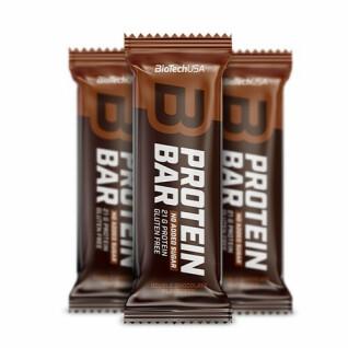 Pacote de 16 caixas de salgadinhos de barra de proteínas Biotech USA - Double chocolat