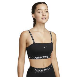 Soutien de bandeau feminino Nike Pro Dri-Fit Indy