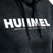 Camisola com capuz feminino Hummel hmllegacy cropped
