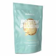 Pacote de 10 sacos de salgadinhos de proteína Biotech USA pudding - Chocolate - 525g