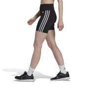 Leggings de treino de cintura alta de 7/8 mulheres com 3 bandas adidas Essentials