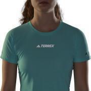 T-shirt de mulher adidas Terrex Parley Agravic Trail Running
