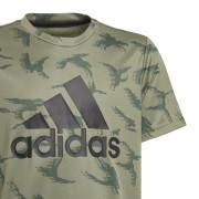 T-shirt de criança adidas Designed To Move Camouflage