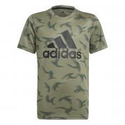 T-shirt de criança adidas Designed To Move Camouflage