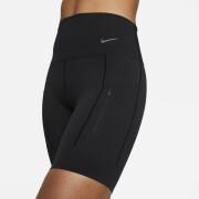Calções de cintura alta para mulheres Nike Dri-FIT Go 8 "